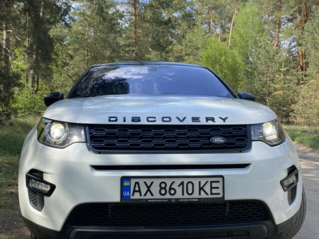 Белый Ленд Ровер Discovery Sport, объемом двигателя 2 л и пробегом 196 тыс. км за 15800 $, фото 1 на Automoto.ua