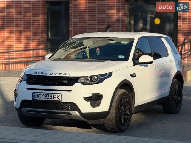 Белый Ленд Ровер Discovery Sport, объемом двигателя 2 л и пробегом 153 тыс. км за 14900 $, фото 1 на Automoto.ua