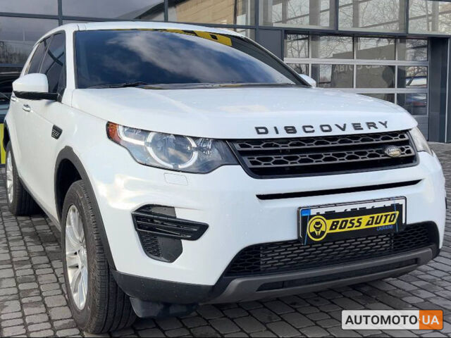 Белый Ленд Ровер Discovery Sport, объемом двигателя 2 л и пробегом 102 тыс. км за 23300 $, фото 1 на Automoto.ua