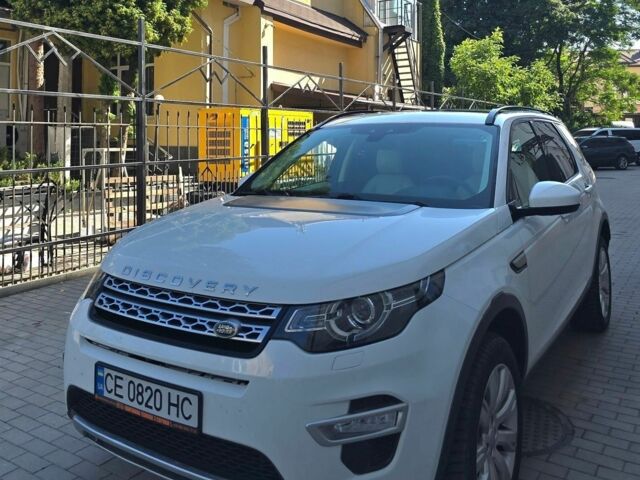 Білий Ленд Ровер Discovery Sport, об'ємом двигуна 2 л та пробігом 143 тис. км за 17600 $, фото 1 на Automoto.ua