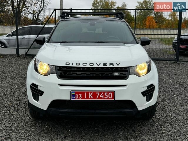 Белый Ленд Ровер Discovery Sport, объемом двигателя 2 л и пробегом 240 тыс. км за 12300 $, фото 1 на Automoto.ua