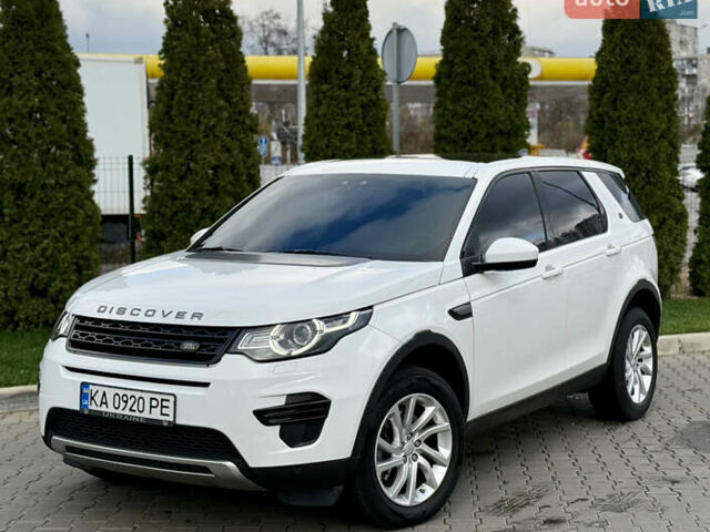Белый Ленд Ровер Discovery Sport, объемом двигателя 2 л и пробегом 158 тыс. км за 17500 $, фото 1 на Automoto.ua