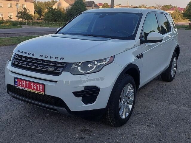 Белый Ленд Ровер Discovery Sport, объемом двигателя 2 л и пробегом 148 тыс. км за 13300 $, фото 1 на Automoto.ua