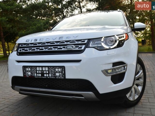 Білий Ленд Ровер Discovery Sport, об'ємом двигуна 2 л та пробігом 155 тис. км за 16150 $, фото 1 на Automoto.ua