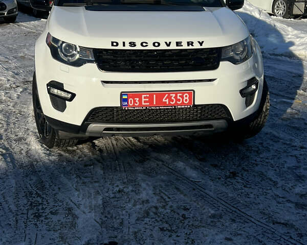 Белый Ленд Ровер Discovery Sport, объемом двигателя 2 л и пробегом 174 тыс. км за 14500 $, фото 1 на Automoto.ua
