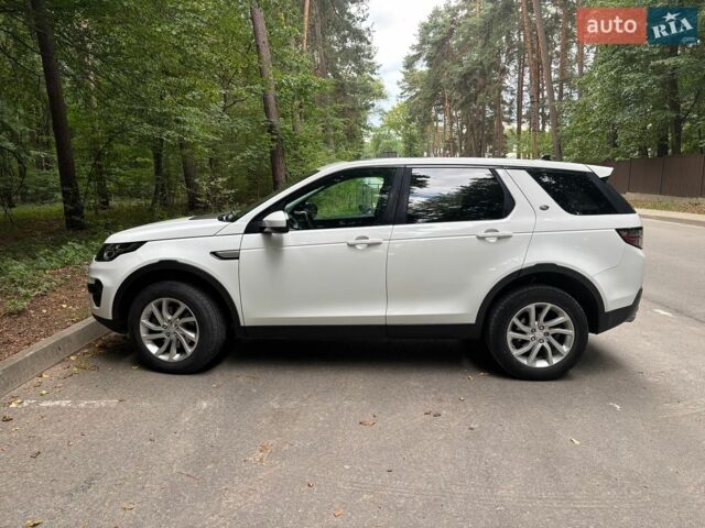 Белый Ленд Ровер Discovery Sport, объемом двигателя 2 л и пробегом 132 тыс. км за 15800 $, фото 1 на Automoto.ua