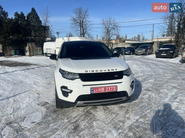 Білий Ленд Ровер Discovery Sport, об'ємом двигуна 2 л та пробігом 164 тис. км за 17500 $, фото 1 на Automoto.ua