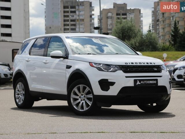 Белый Ленд Ровер Discovery Sport, объемом двигателя 2 л и пробегом 98 тыс. км за 16500 $, фото 1 на Automoto.ua