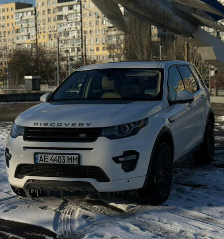 Білий Ленд Ровер Discovery Sport, об'ємом двигуна 2 л та пробігом 105 тис. км за 20500 $, фото 1 на Automoto.ua