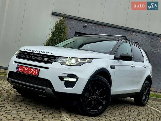 Білий Ленд Ровер Discovery Sport, об'ємом двигуна 2.2 л та пробігом 165 тис. км за 21950 $, фото 1 на Automoto.ua