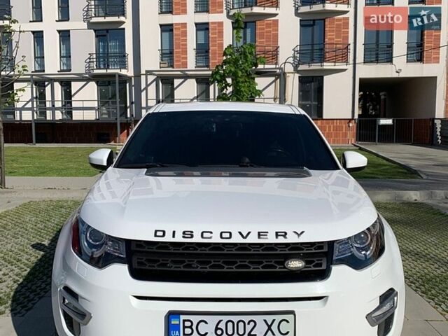 Белый Ленд Ровер Discovery Sport, объемом двигателя 2 л и пробегом 104 тыс. км за 21500 $, фото 1 на Automoto.ua