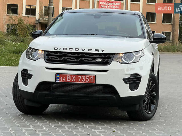 Белый Ленд Ровер Discovery Sport, объемом двигателя 2 л и пробегом 129 тыс. км за 16700 $, фото 1 на Automoto.ua