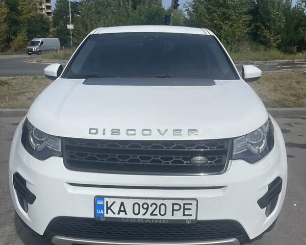 Белый Ленд Ровер Discovery Sport, объемом двигателя 2 л и пробегом 157 тыс. км за 19000 $, фото 1 на Automoto.ua