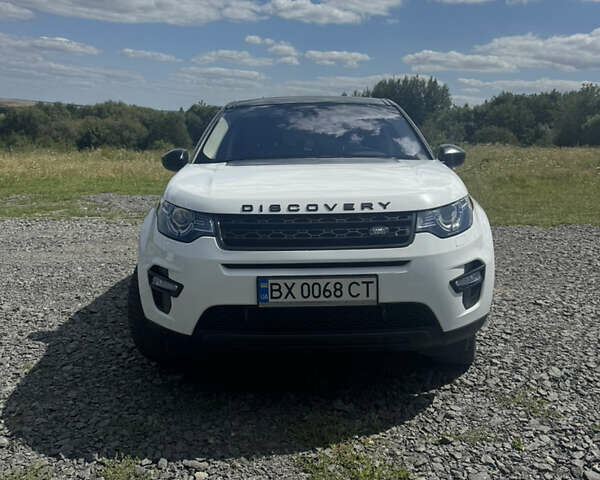 Белый Ленд Ровер Discovery Sport, объемом двигателя 2 л и пробегом 216 тыс. км за 20000 $, фото 1 на Automoto.ua