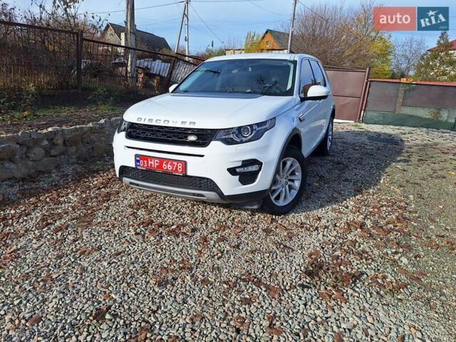 Белый Ленд Ровер Discovery Sport, объемом двигателя 2 л и пробегом 210 тыс. км за 16999 $, фото 1 на Automoto.ua