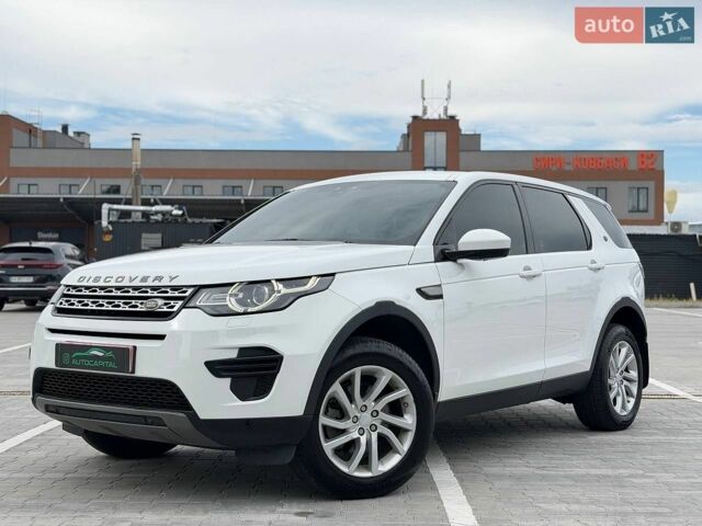 Белый Ленд Ровер Discovery Sport, объемом двигателя 2 л и пробегом 152 тыс. км за 17990 $, фото 1 на Automoto.ua