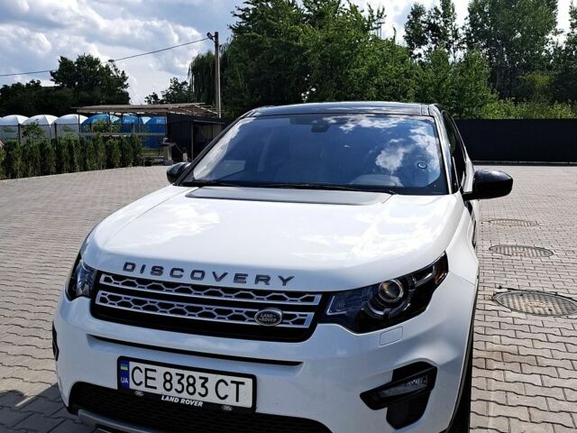 Білий Ленд Ровер Discovery Sport, об'ємом двигуна 2 л та пробігом 137 тис. км за 21500 $, фото 1 на Automoto.ua