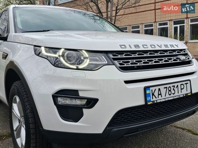 Білий Ленд Ровер Discovery Sport, об'ємом двигуна 2 л та пробігом 99 тис. км за 21950 $, фото 1 на Automoto.ua