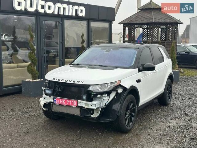 Белый Ленд Ровер Discovery Sport, объемом двигателя 2 л и пробегом 142 тыс. км за 11900 $, фото 1 на Automoto.ua