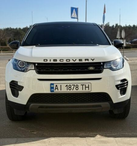 Белый Ленд Ровер Discovery Sport, объемом двигателя 2 л и пробегом 145 тыс. км за 21500 $, фото 1 на Automoto.ua