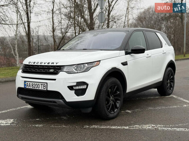 Белый Ленд Ровер Discovery Sport, объемом двигателя 2 л и пробегом 66 тыс. км за 20999 $, фото 1 на Automoto.ua