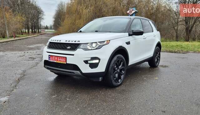 Білий Ленд Ровер Discovery Sport, об'ємом двигуна 2 л та пробігом 70 тис. км за 18300 $, фото 1 на Automoto.ua