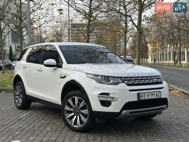 Білий Ленд Ровер Discovery Sport, об'ємом двигуна 2 л та пробігом 160 тис. км за 22300 $, фото 1 на Automoto.ua