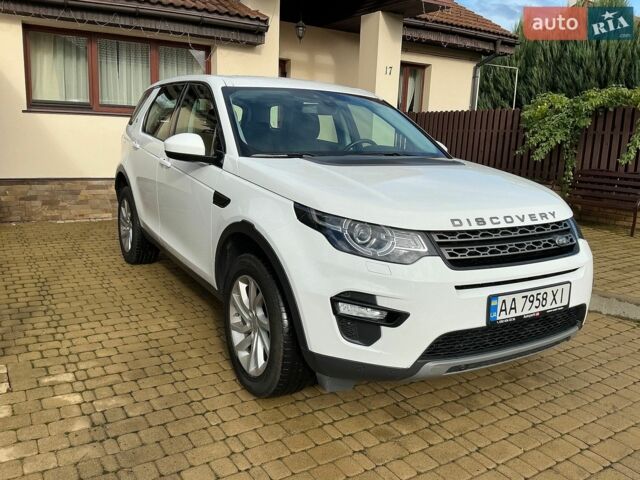 Білий Ленд Ровер Discovery Sport, об'ємом двигуна 2 л та пробігом 130 тис. км за 18500 $, фото 1 на Automoto.ua