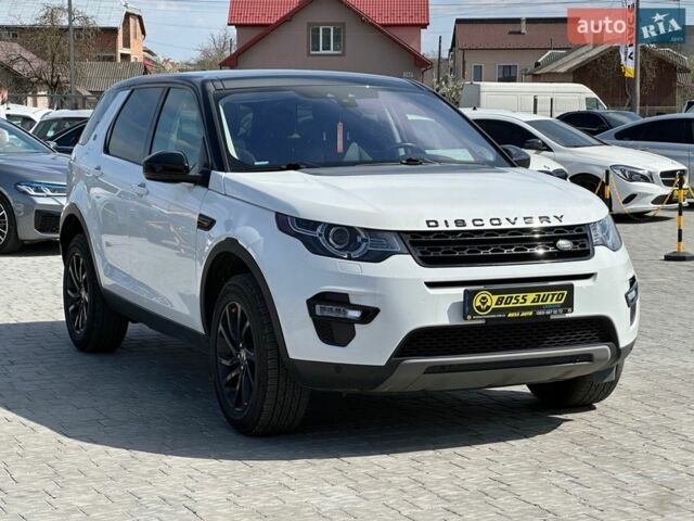 Белый Ленд Ровер Discovery Sport, объемом двигателя 2 л и пробегом 124 тыс. км за 17800 $, фото 1 на Automoto.ua