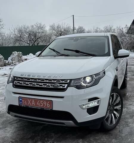 Білий Ленд Ровер Discovery Sport, об'ємом двигуна 2 л та пробігом 99 тис. км за 22500 $, фото 1 на Automoto.ua