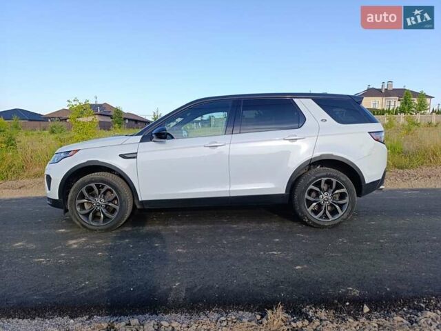 Белый Ленд Ровер Discovery Sport, объемом двигателя 2 л и пробегом 80 тыс. км за 23400 $, фото 1 на Automoto.ua