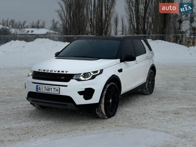 Белый Ленд Ровер Discovery Sport, объемом двигателя 2 л и пробегом 133 тыс. км за 19800 $, фото 1 на Automoto.ua