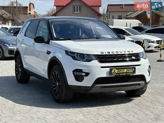 Білий Ленд Ровер Discovery Sport, об'ємом двигуна 2 л та пробігом 124 тис. км за 17800 $, фото 1 на Automoto.ua