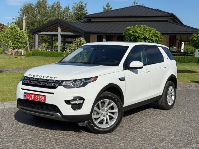 Білий Ленд Ровер Discovery Sport, об'ємом двигуна 2 л та пробігом 44 тис. км за 17999 $, фото 1 на Automoto.ua