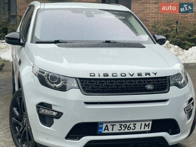Белый Ленд Ровер Discovery Sport, объемом двигателя 2 л и пробегом 123 тыс. км за 23900 $, фото 1 на Automoto.ua