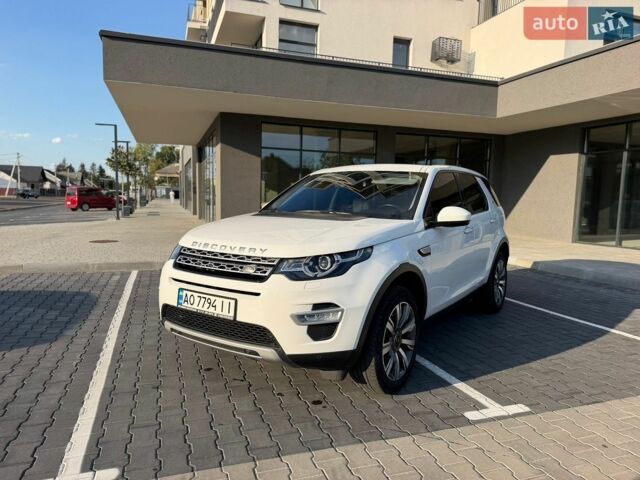Білий Ленд Ровер Discovery Sport, об'ємом двигуна 2 л та пробігом 98 тис. км за 17500 $, фото 1 на Automoto.ua