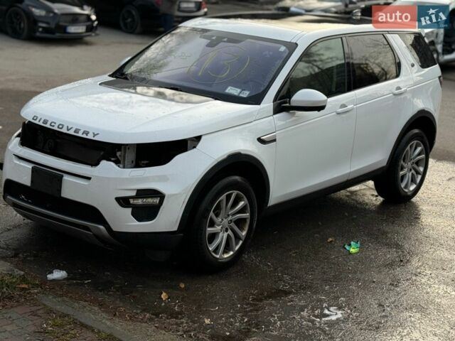 Белый Ленд Ровер Discovery Sport, объемом двигателя 2 л и пробегом 109 тыс. км за 14300 $, фото 1 на Automoto.ua