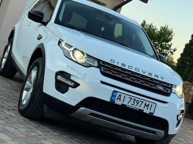 Белый Ленд Ровер Discovery Sport, объемом двигателя 2 л и пробегом 108 тыс. км за 22500 $, фото 1 на Automoto.ua