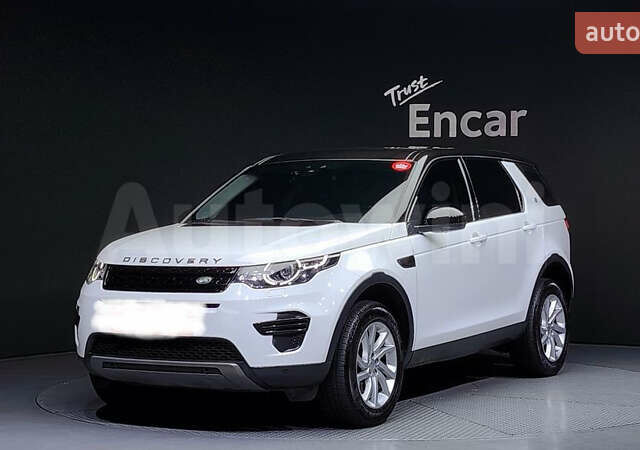 Белый Ленд Ровер Discovery Sport, объемом двигателя 2 л и пробегом 137 тыс. км за 27000 $, фото 1 на Automoto.ua