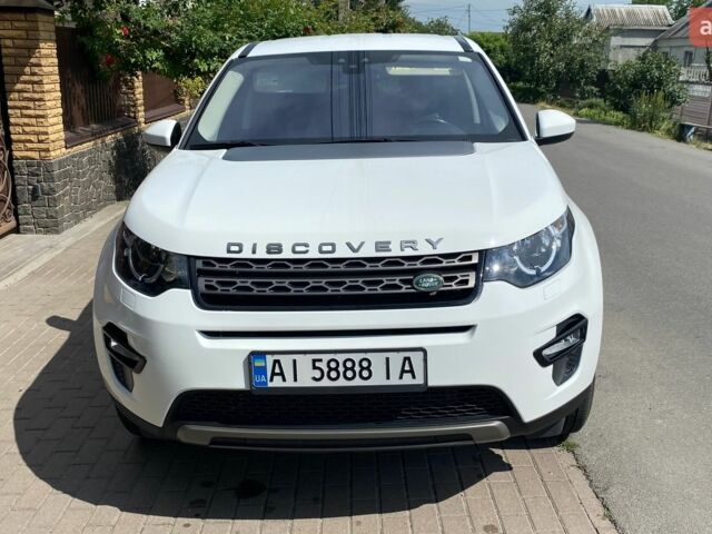 Білий Ленд Ровер Discovery Sport, об'ємом двигуна 2 л та пробігом 55 тис. км за 20900 $, фото 1 на Automoto.ua