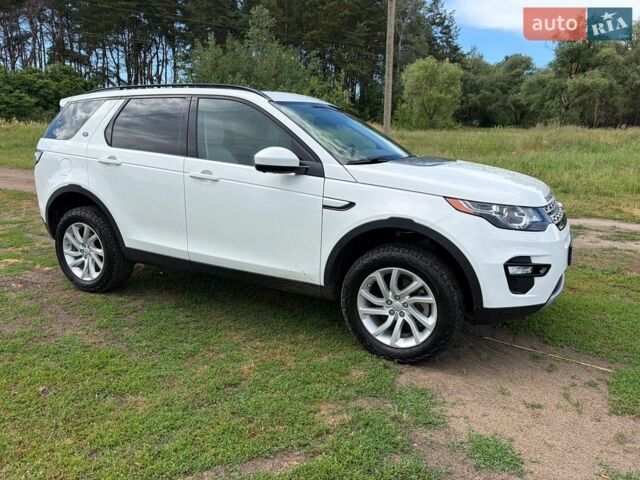 Белый Ленд Ровер Discovery Sport, объемом двигателя 2 л и пробегом 46 тыс. км за 18900 $, фото 1 на Automoto.ua