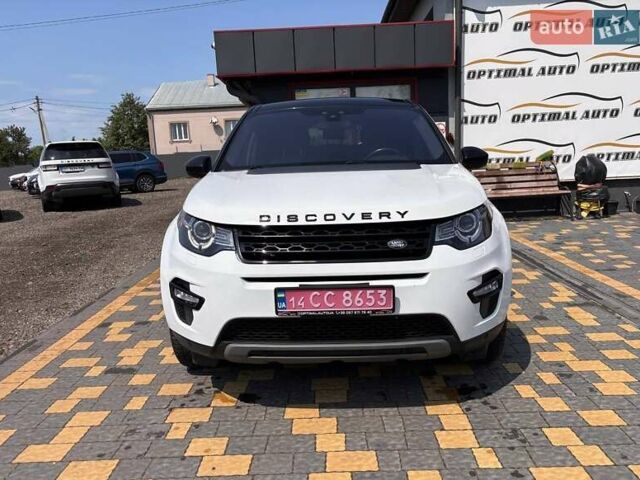 Белый Ленд Ровер Discovery Sport, объемом двигателя 2 л и пробегом 116 тыс. км за 19950 $, фото 1 на Automoto.ua