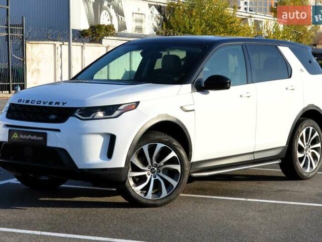 Белый Ленд Ровер Discovery Sport, объемом двигателя 2 л и пробегом 141 тыс. км за 25500 $, фото 1 на Automoto.ua