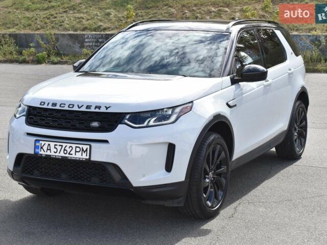 Белый Ленд Ровер Discovery Sport, объемом двигателя 2 л и пробегом 92 тыс. км за 25500 $, фото 1 на Automoto.ua