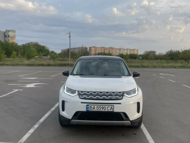 Белый Ленд Ровер Discovery Sport, объемом двигателя 2 л и пробегом 93 тыс. км за 28500 $, фото 1 на Automoto.ua