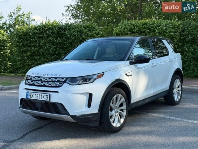 Белый Ленд Ровер Discovery Sport, объемом двигателя 2 л и пробегом 103 тыс. км за 25900 $, фото 1 на Automoto.ua