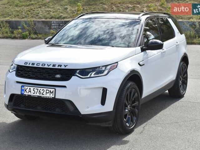 Белый Ленд Ровер Discovery Sport, объемом двигателя 2 л и пробегом 92 тыс. км за 28500 $, фото 1 на Automoto.ua