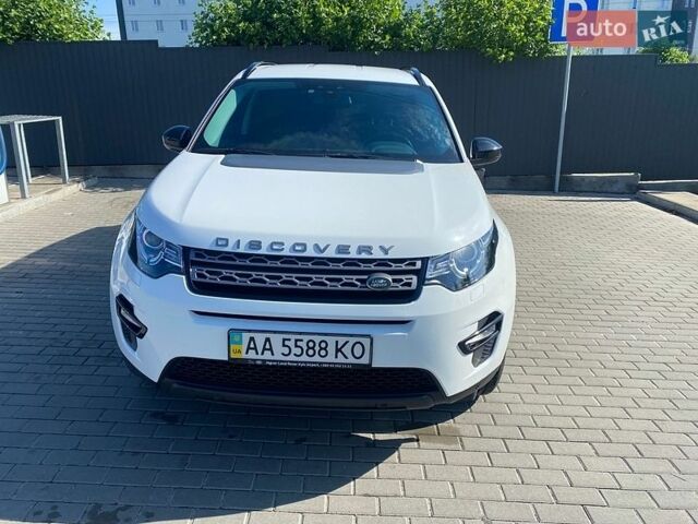 Белый Ленд Ровер Discovery Sport, объемом двигателя 2 л и пробегом 53 тыс. км за 23000 $, фото 1 на Automoto.ua