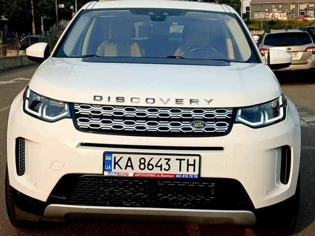 Білий Ленд Ровер Discovery Sport, об'ємом двигуна 2 л та пробігом 120 тис. км за 28099 $, фото 1 на Automoto.ua