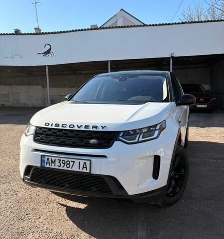 Белый Ленд Ровер Discovery Sport, объемом двигателя 2 л и пробегом 91 тыс. км за 28000 $, фото 1 на Automoto.ua
